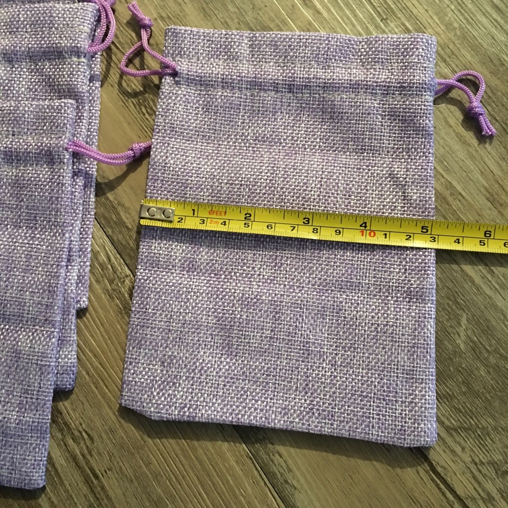 Cloth Drawstring Re-usable Gift bags-Small - Picture 2 of 4